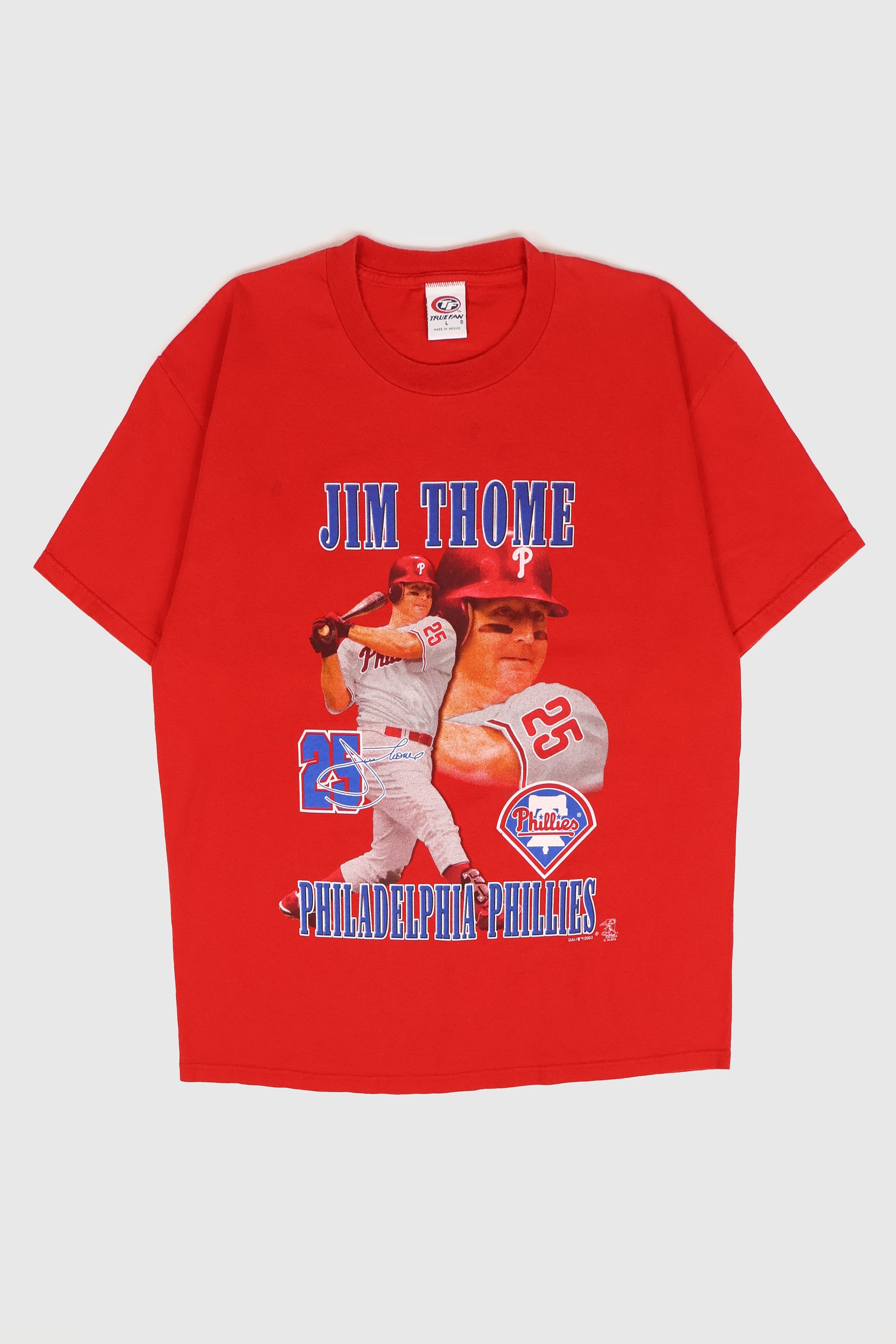 Vintage Jim Thome Philadelphia Phillies Tee Image 0