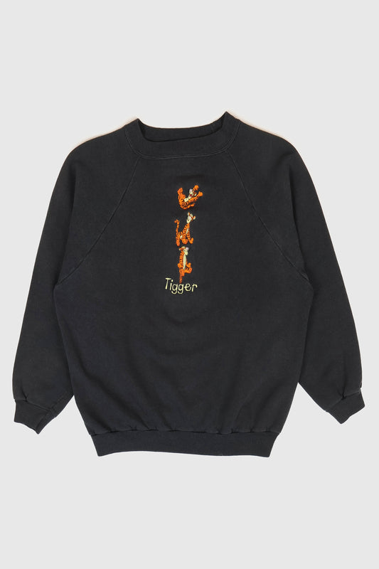 Vintage Embroidered Tigger Crewneck Image 0