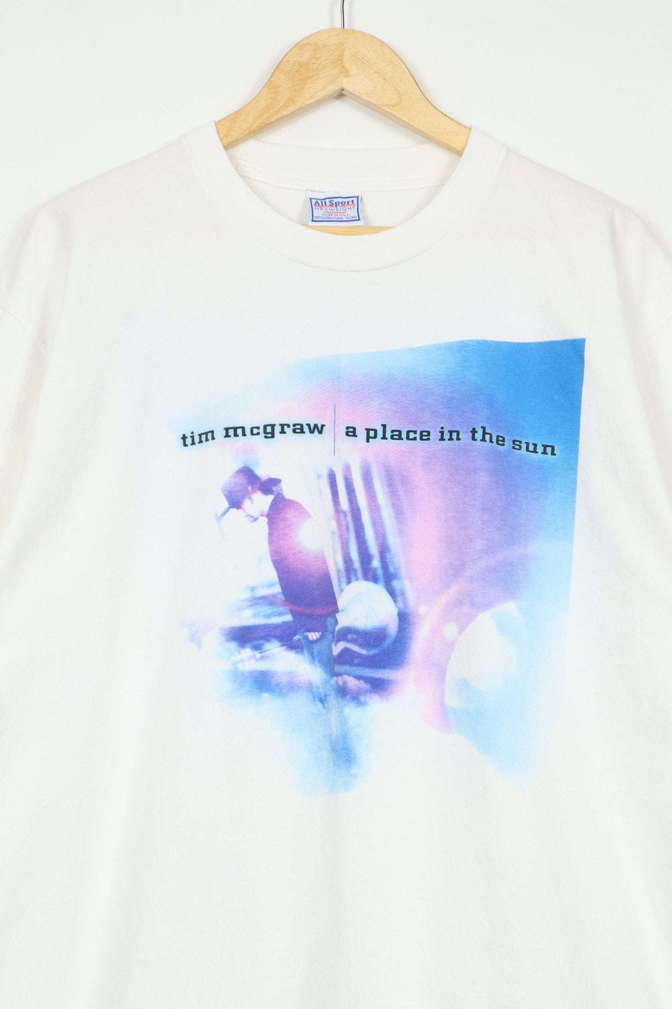 Vintage Tim McGraw A Place in the Sun 1999 Tour Tee