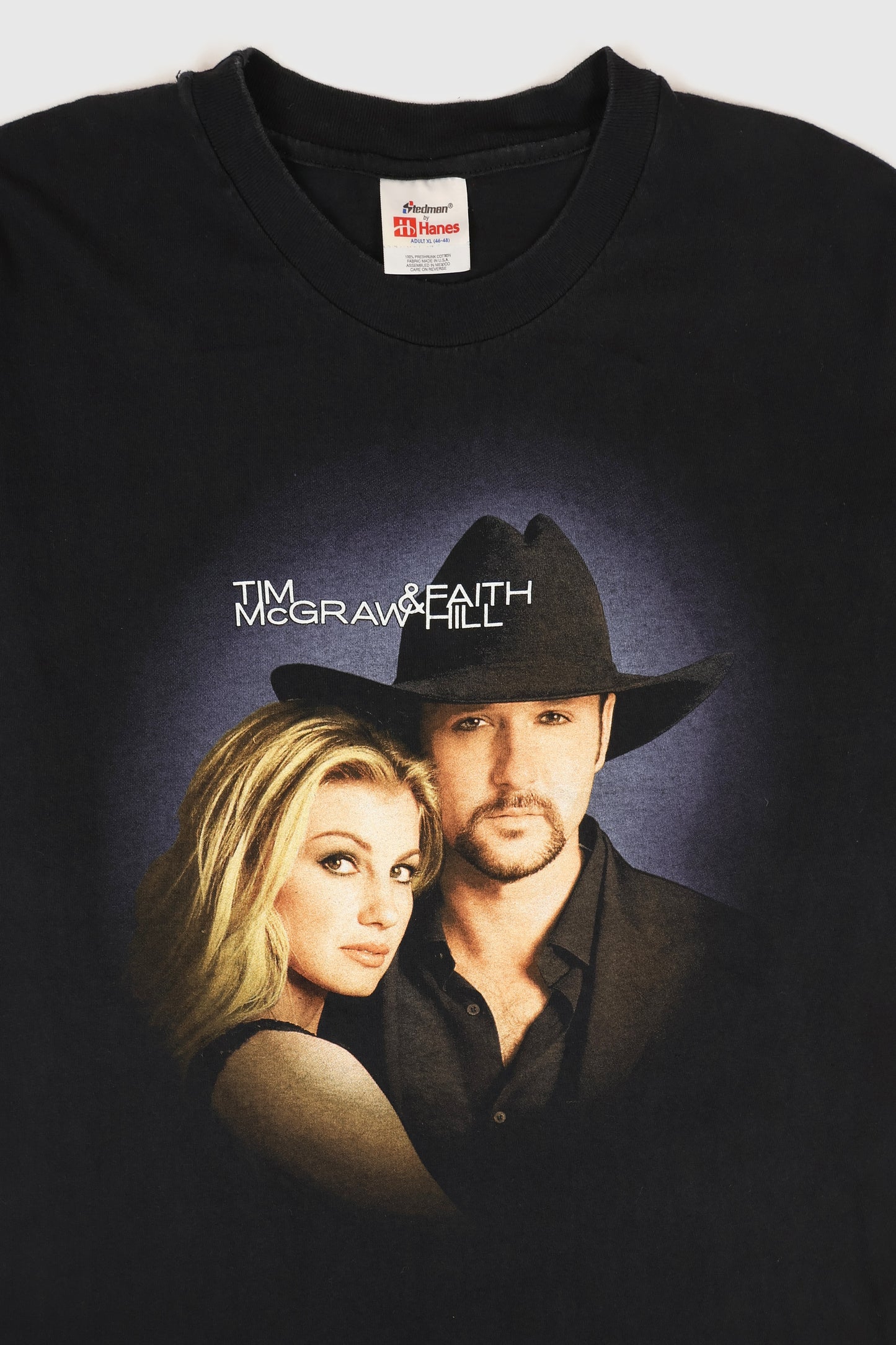 Vintage Tim Mcgraw and Faith Hill Soul 2 Soul Tour 2000 Tee Image 2