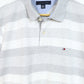 Tommy Hilfiger White Striped Polo