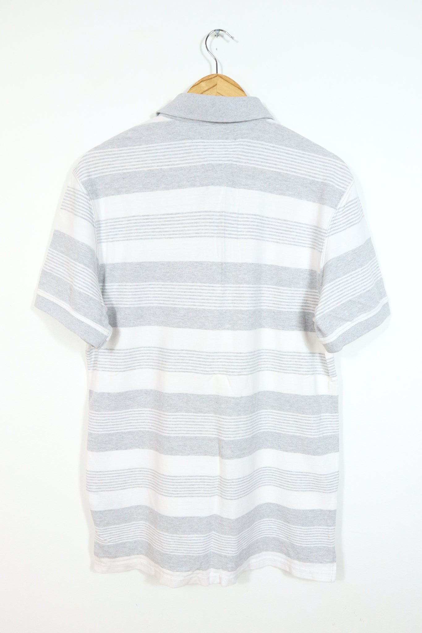 Tommy Hilfiger White Striped Polo