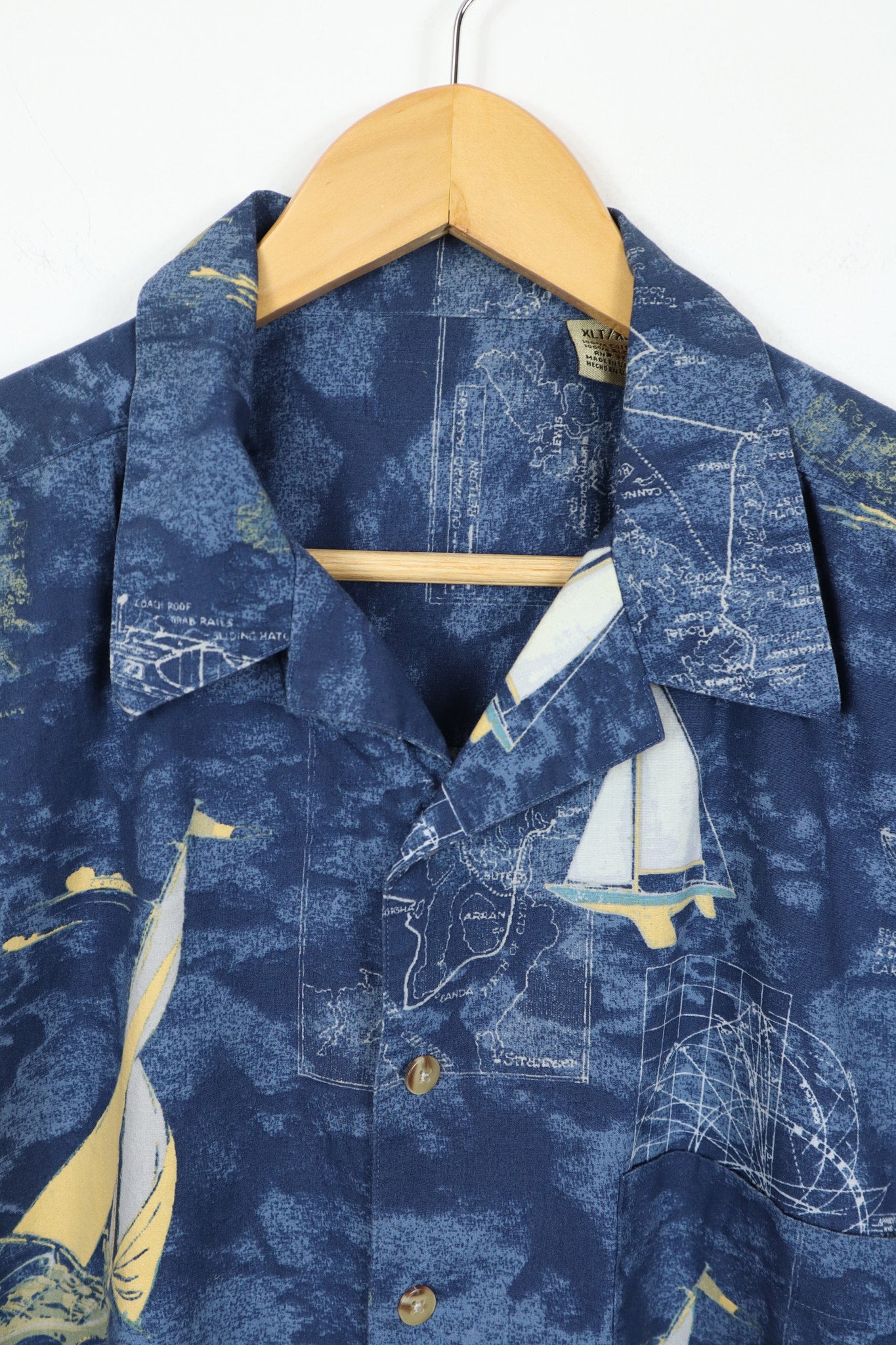 Vintage Nautical Short Sleeve Shirt 02