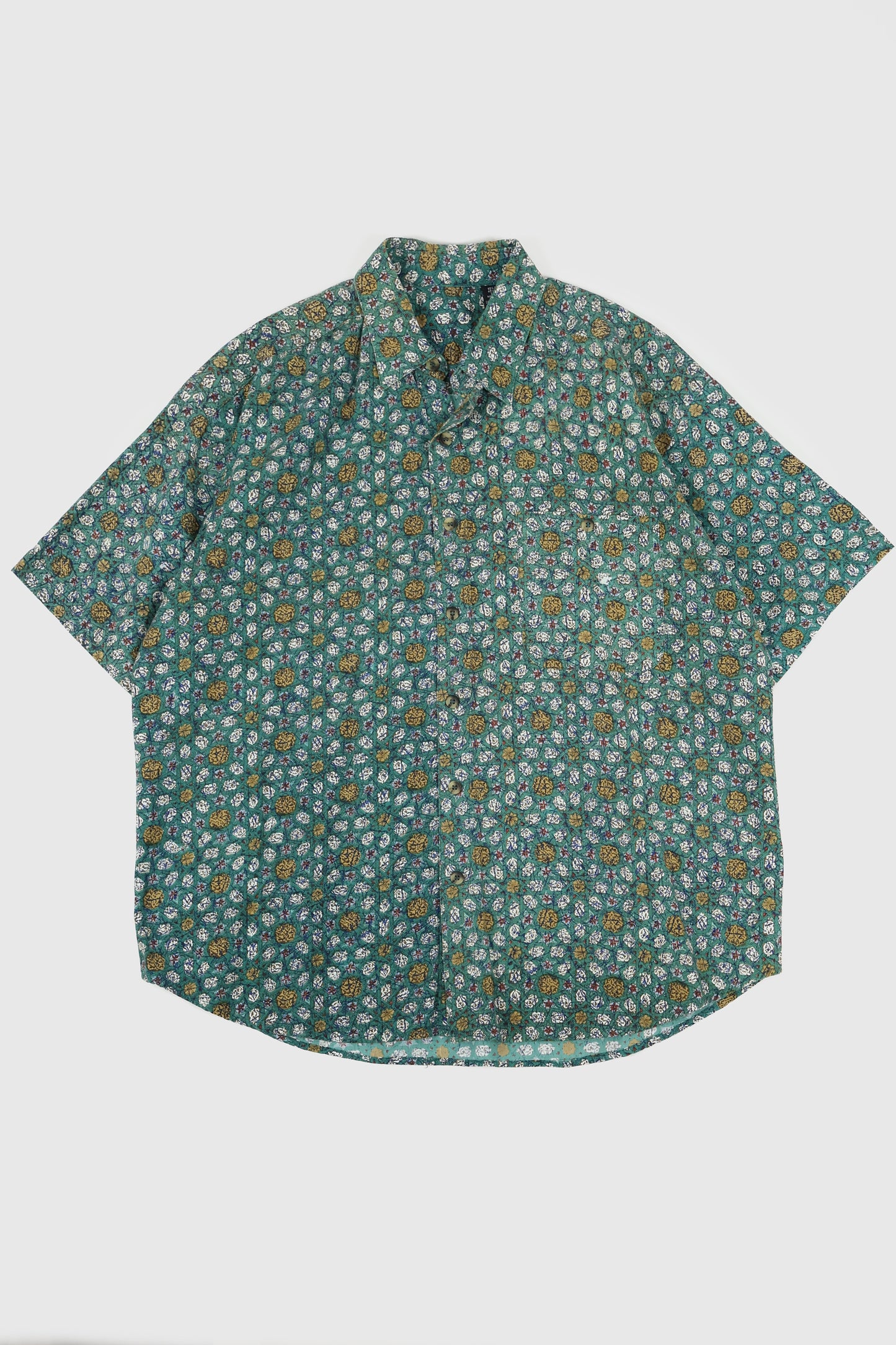 Vintage Short Sleeve Button-Down Shirt