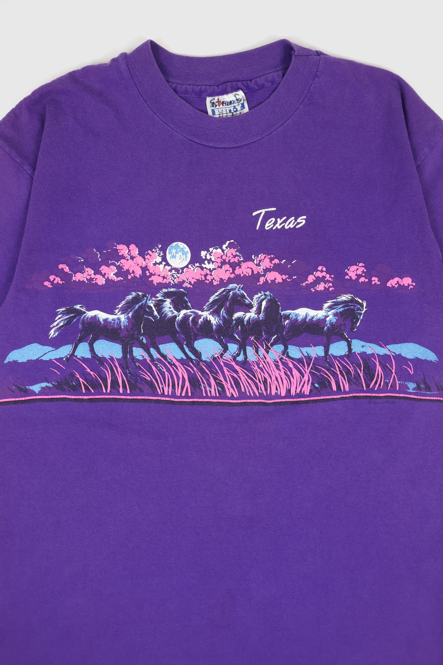 Vintage Texas Horses Tee Image 2