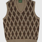 Vintage Argyle Sweater Vest