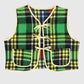 Reworked Woolen Plaid Tie Vest 12 Image 0