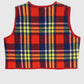 Reworked Woolen Plaid Tie Vest 13 Image 1