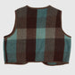 Reworked Woolen Plaid Tie Vest 19 Image 1