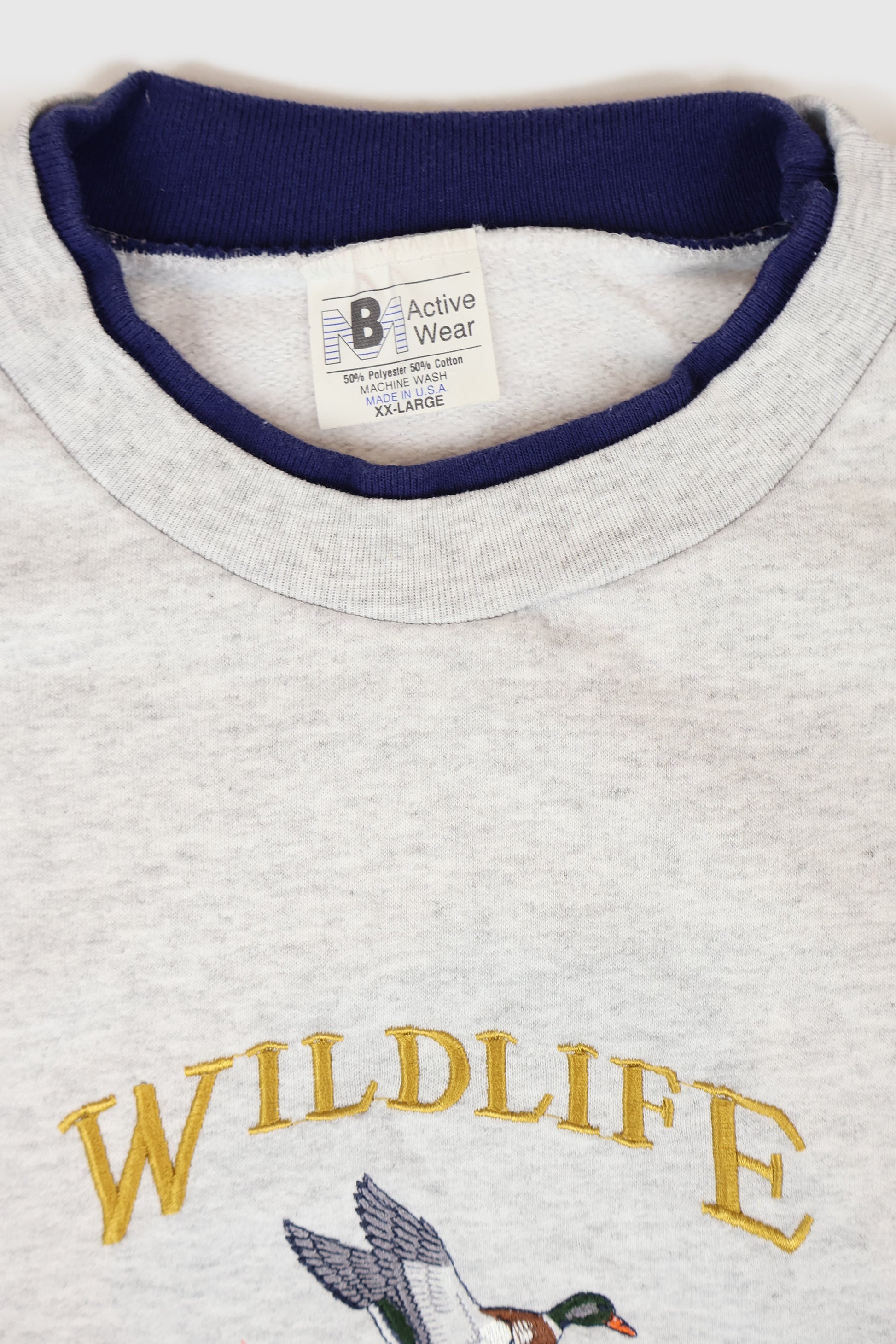 Vintage Embroidered Wildlife Crewneck Image 2