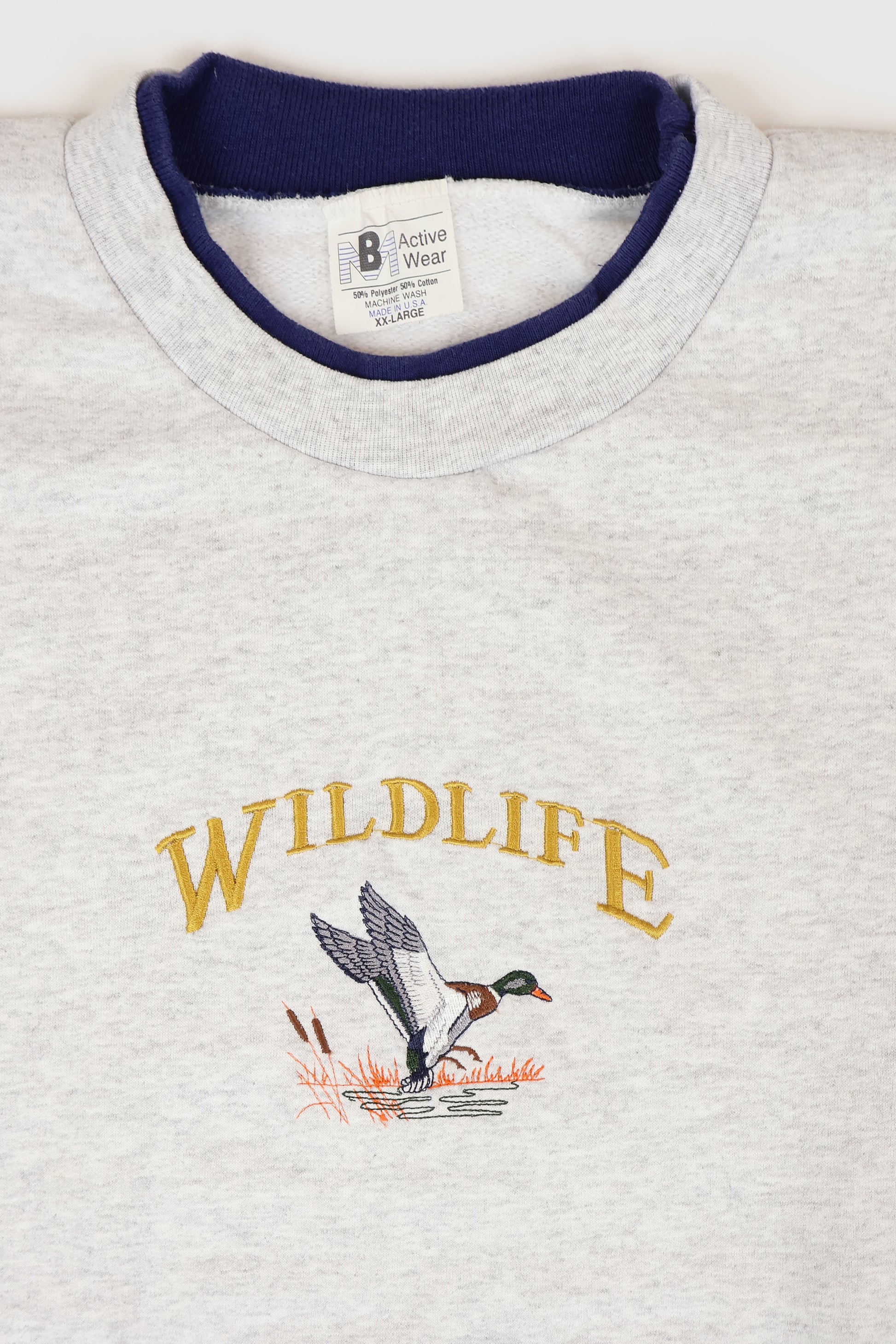 Vintage Embroidered Wildlife Crewneck Image 1