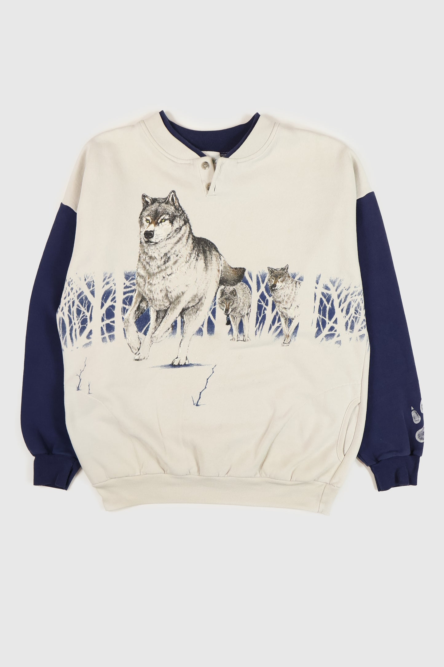 Vintage Wolf Crewneck Image 0