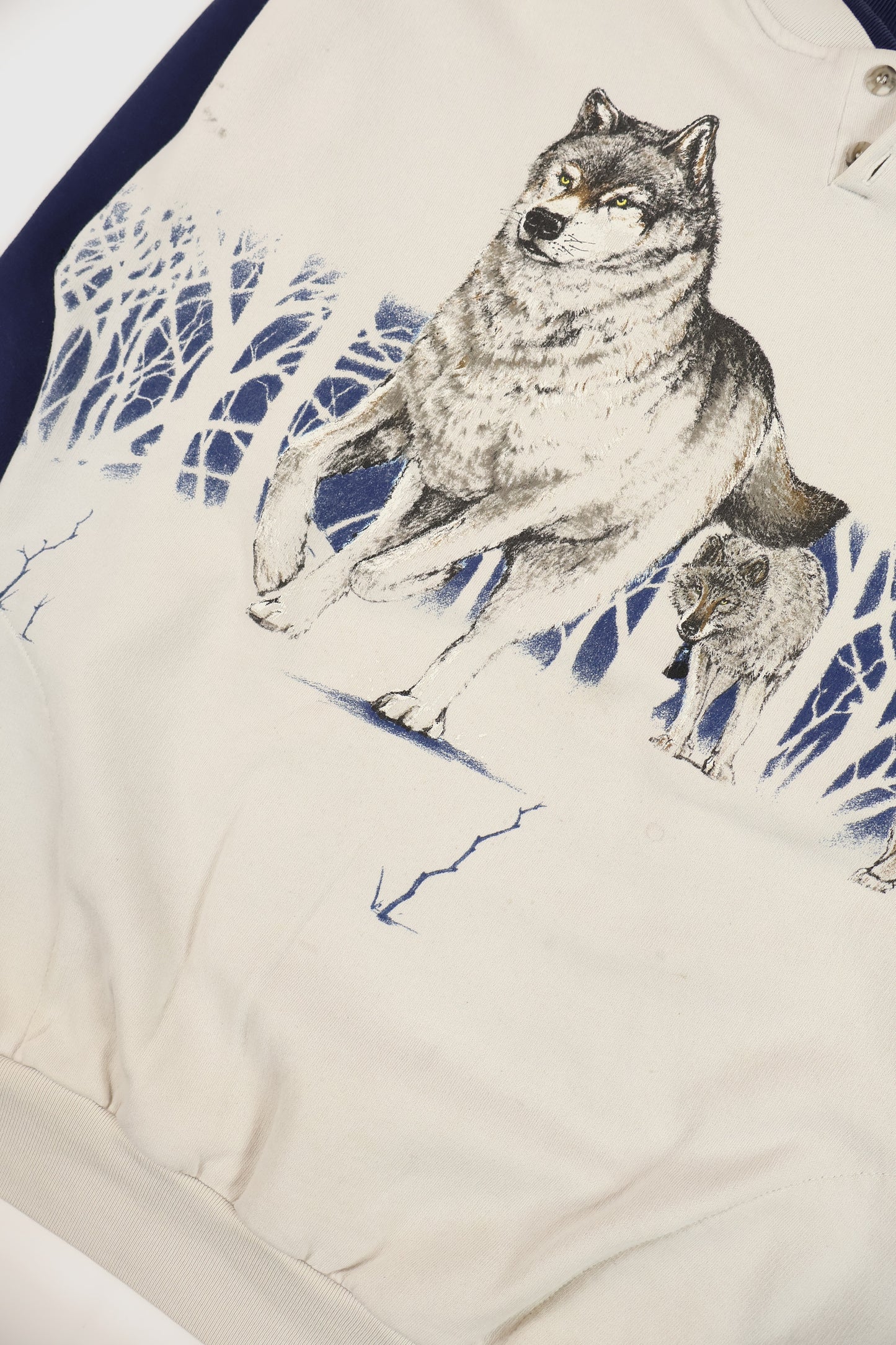 Vintage Wolf Crewneck Image 3