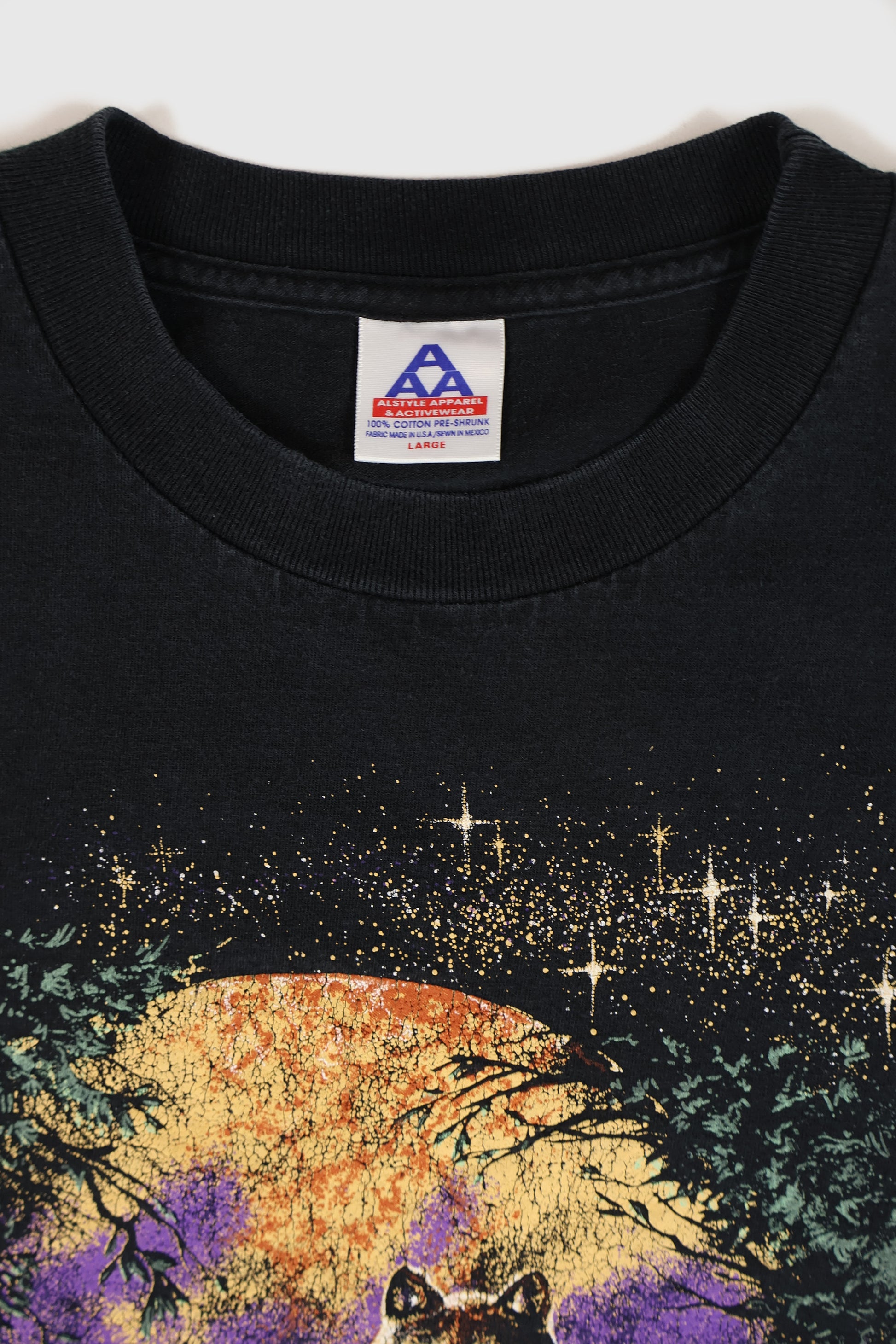 Vintage Las Vagas Wolf Tee Image 2