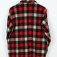 Vintage Woolrich Heavyweight Black Plaid Shirt Jacket