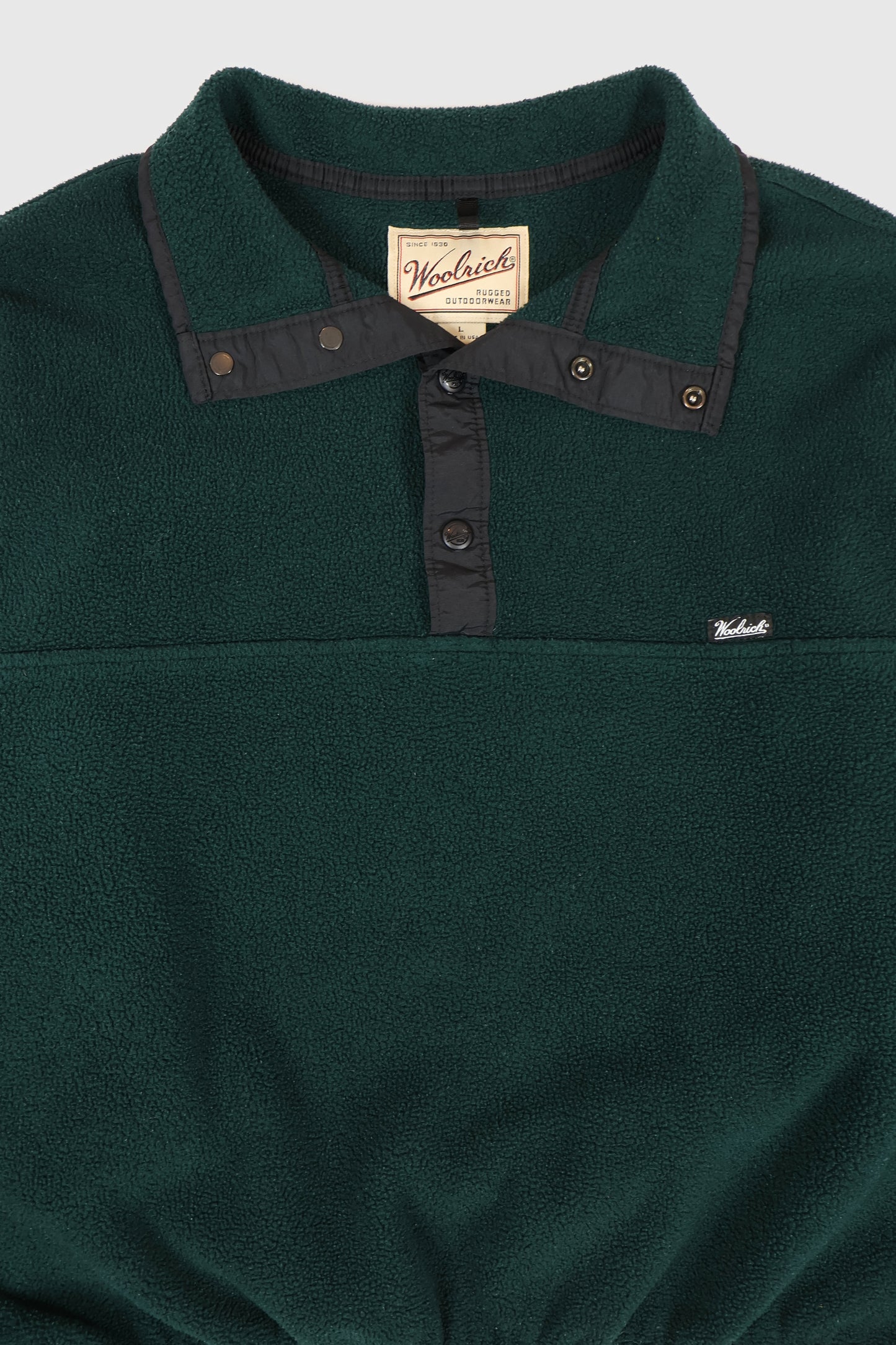 Vintage Woolrich Fleece Pullover Jacket