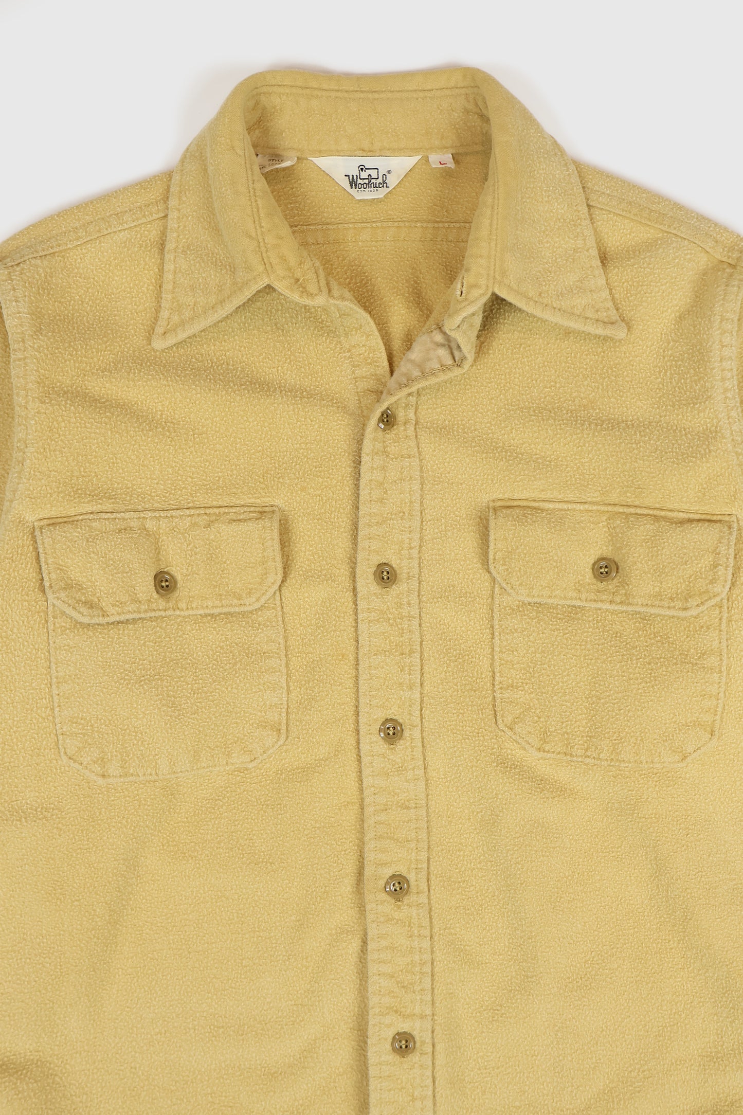 Vintage Woolrich Flannel Button-Down Shirt Image 1