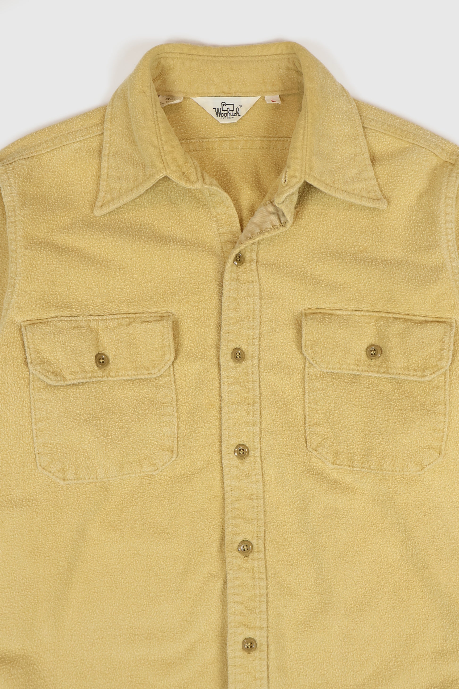Vintage Woolrich Flannel Button-Down Shirt Image 1