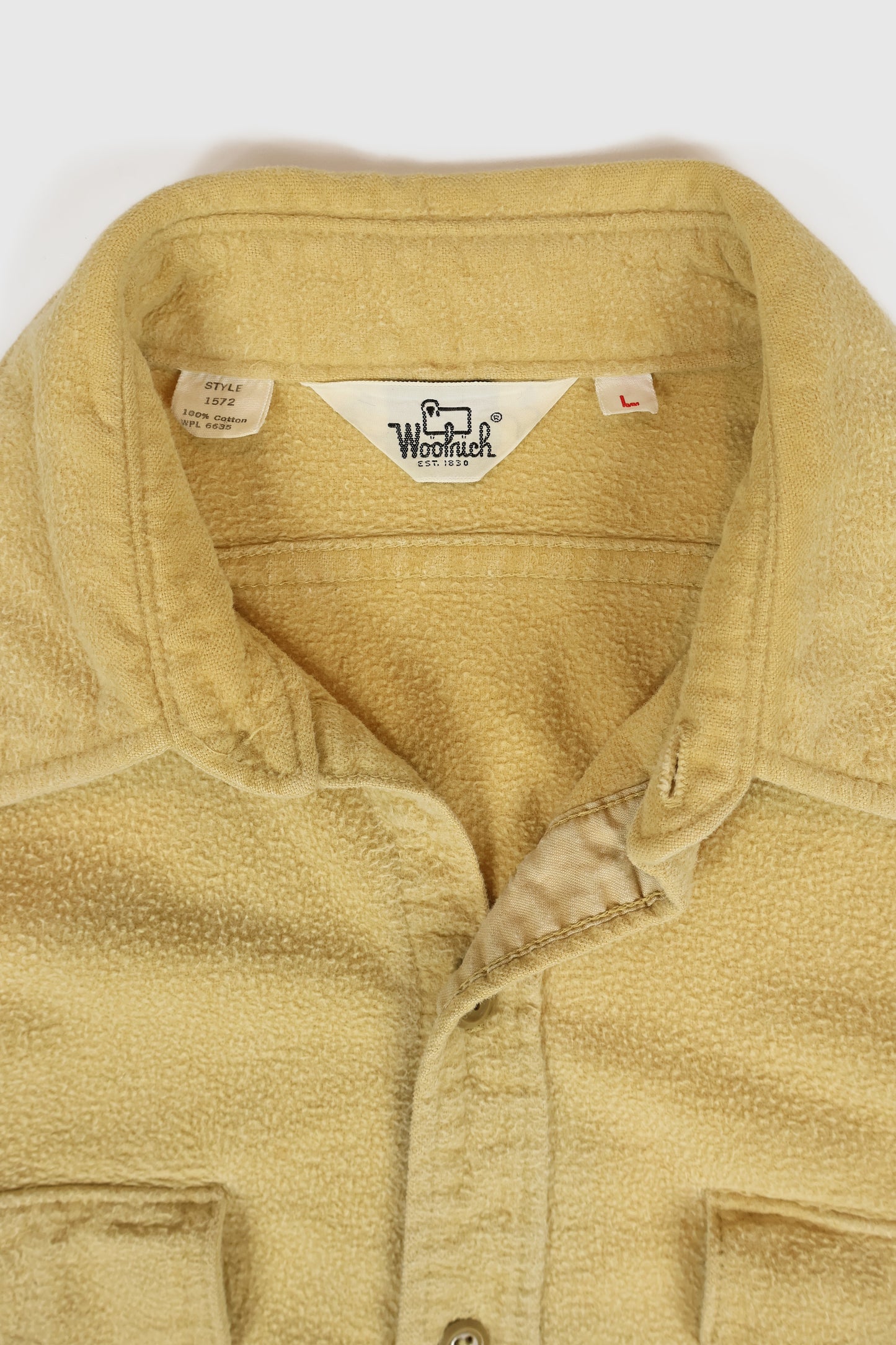 Vintage Woolrich Flannel Button-Down Shirt Image 2