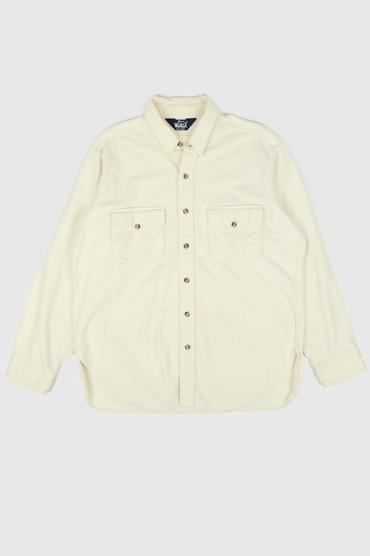 Vintage Woolrich Flannel Button-Down Shirt