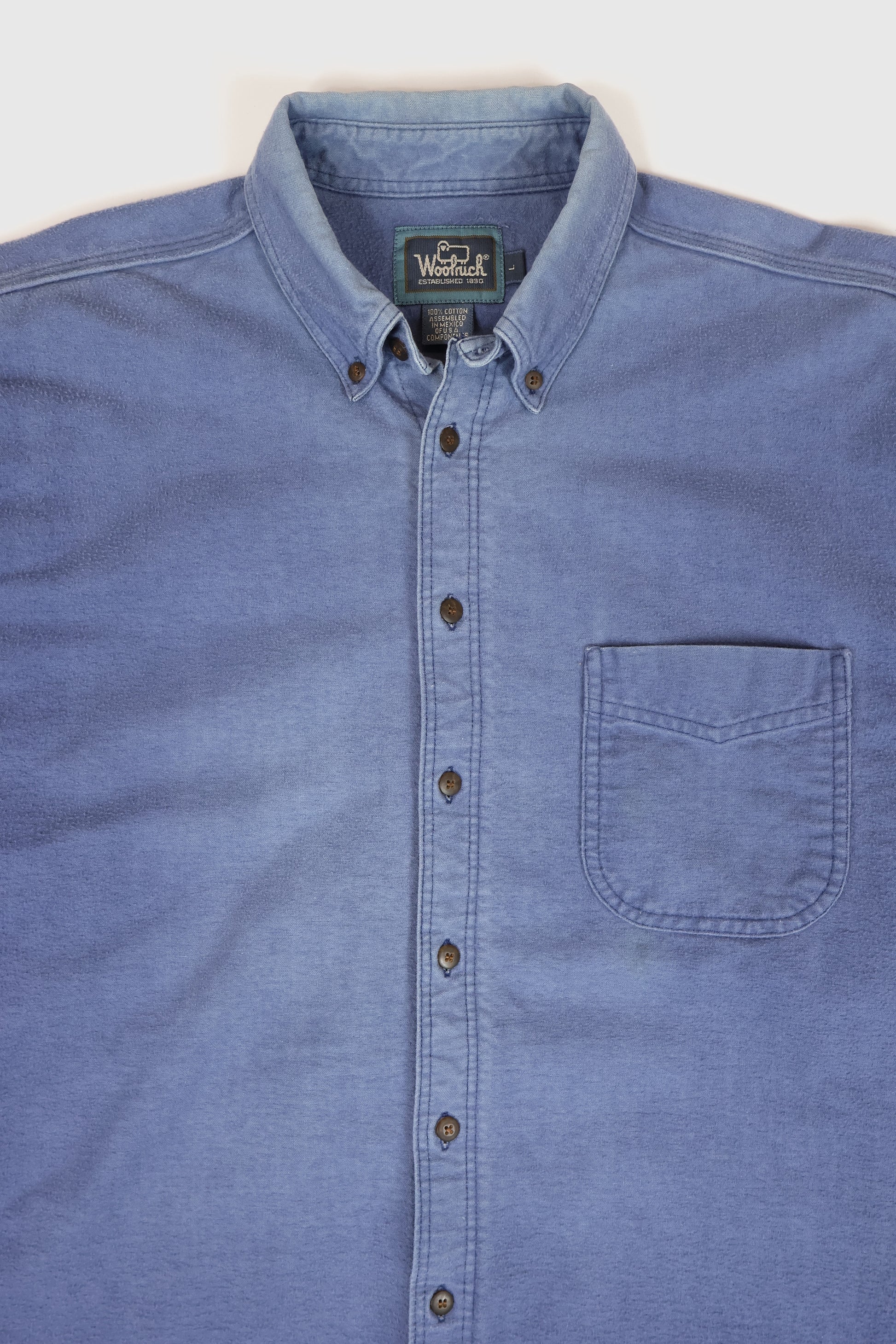 Vintage Woolrich Flannel Button-Down Shirt Image 1