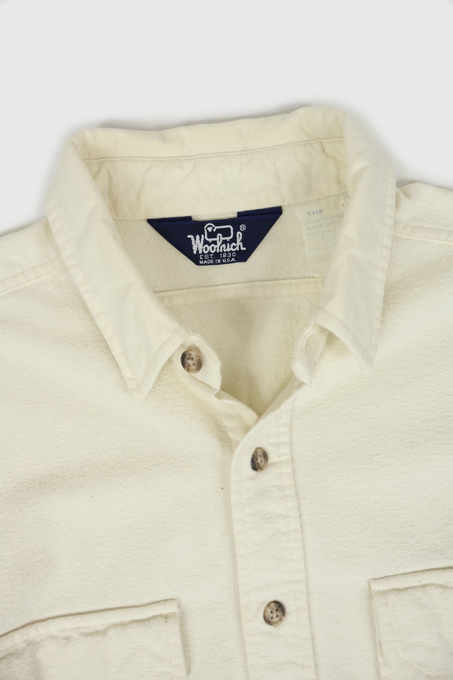 Vintage Woolrich Flannel Button-Down Shirt