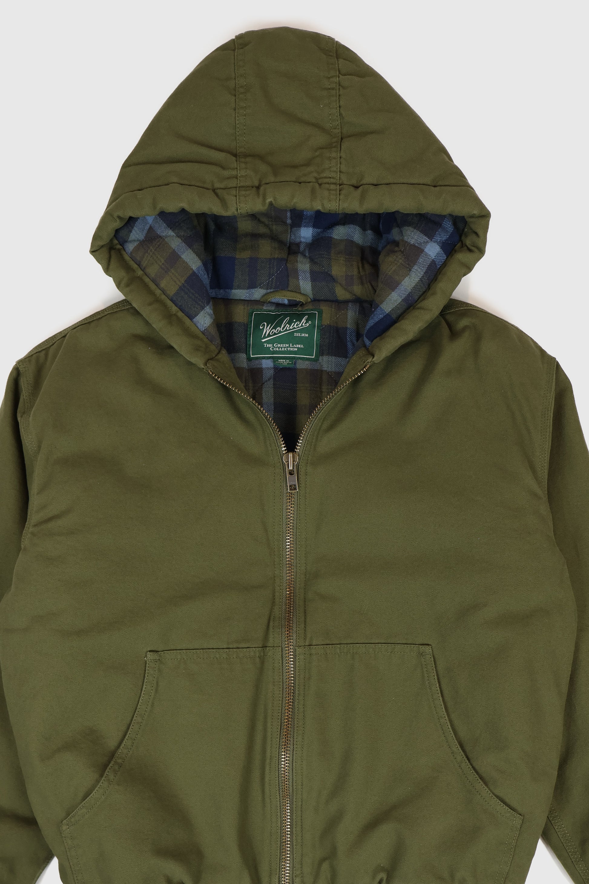 Vintage Woolrich Full Zip Hooded Jacket Image 1