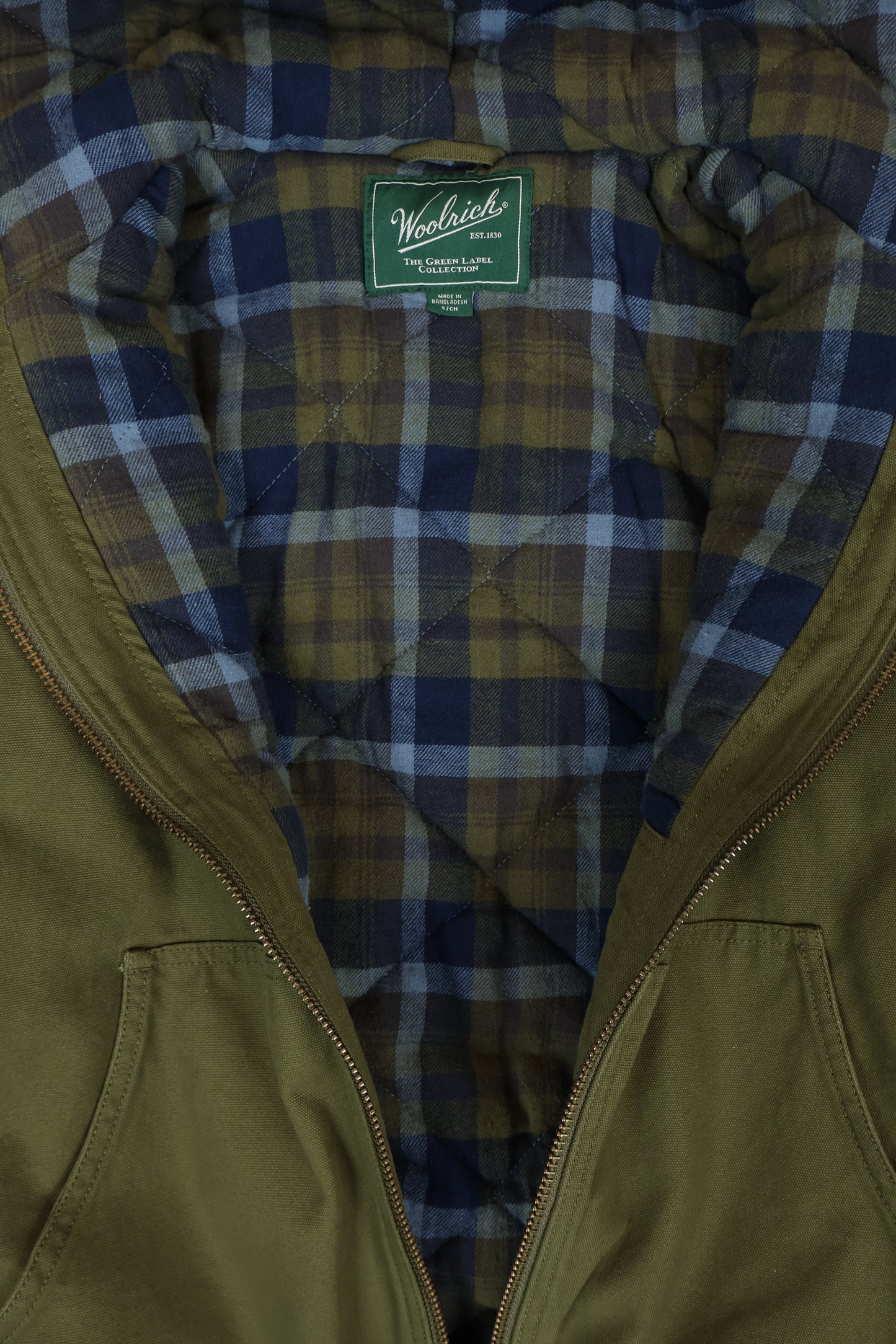 Vintage Woolrich Full Zip Hooded Jacket Image 2