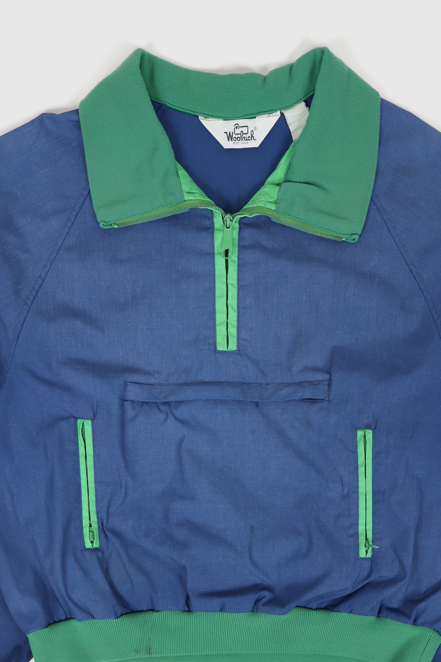Vintge Woolrich Quarter Zip Jacket Image 1