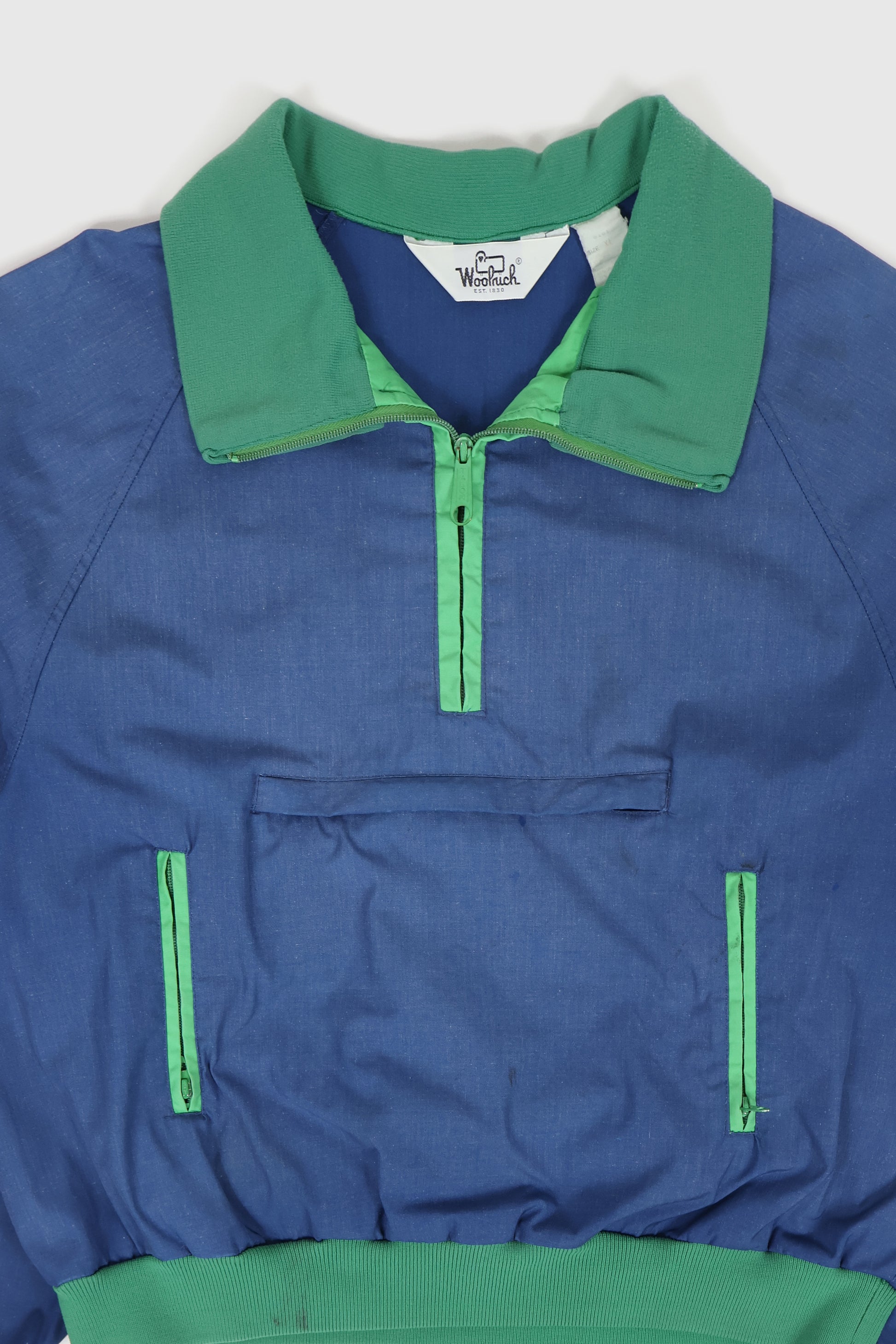 Vintge Woolrich Quarter Zip Jacket Image 1