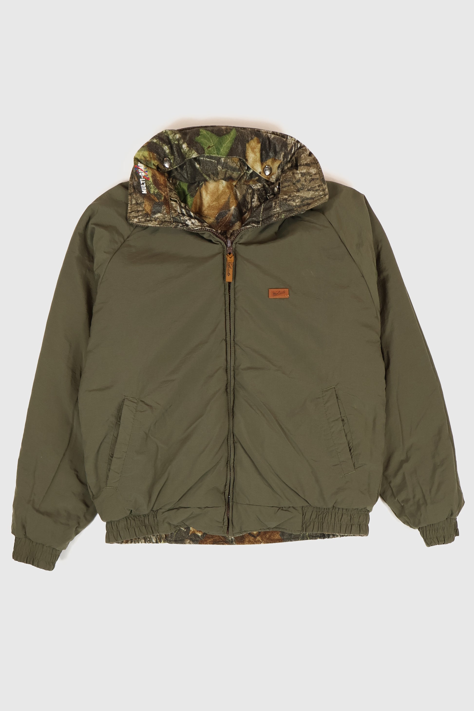 Vintage Woolrich Reversible Real Tree Camo Jacket Image 1