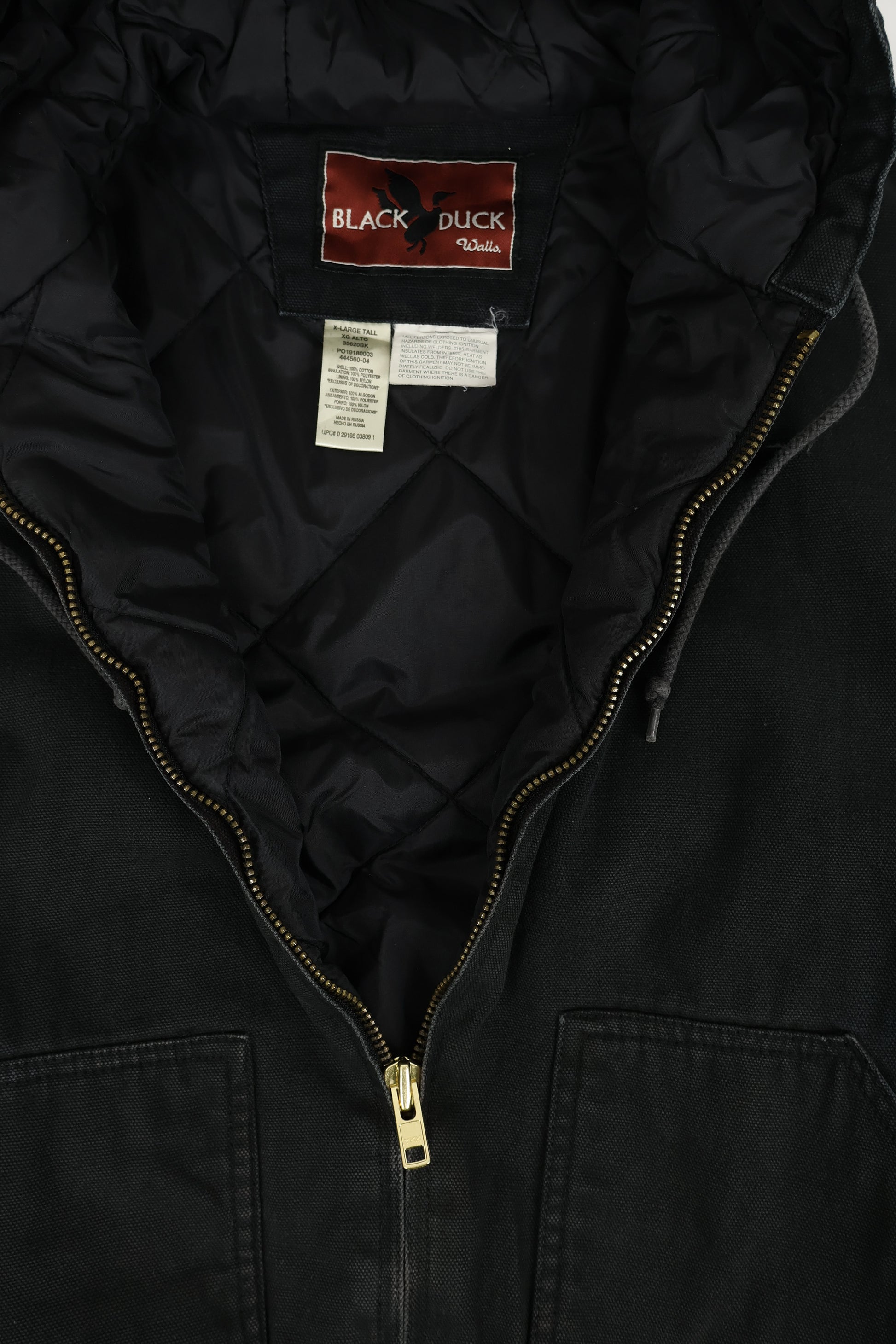 Vintage Full Zip Workwear Jacket Image 3