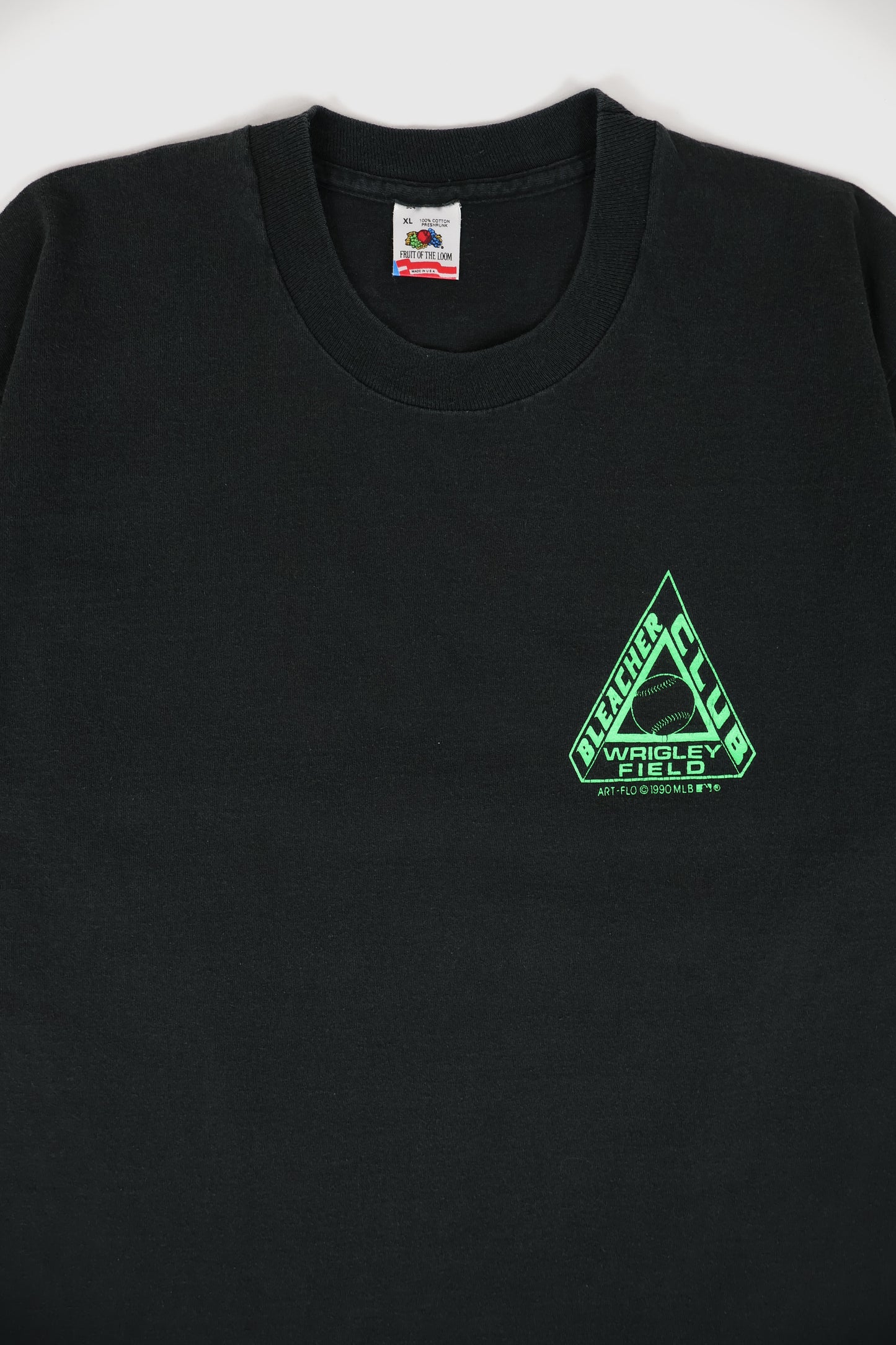 Vintage Wrigley Field Bleacher Club Tee Image 2