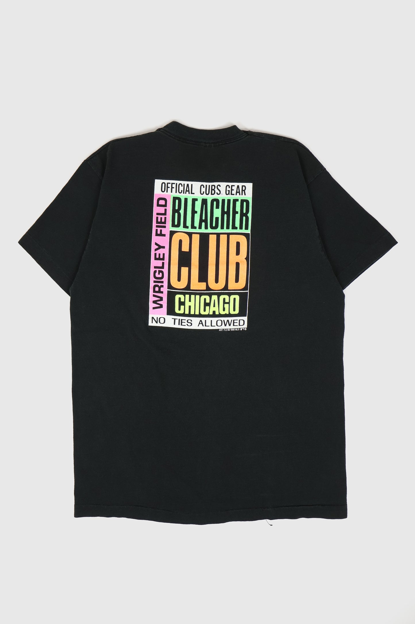 Vintage Wrigley Field Bleacher Club Tee Image 1