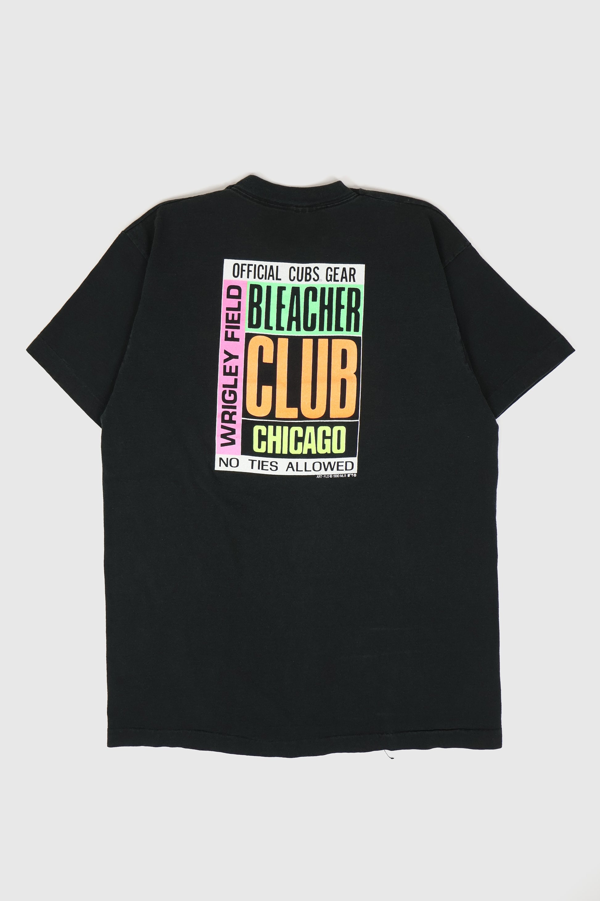 Vintage Wrigley Field Bleacher Club Tee Image 1