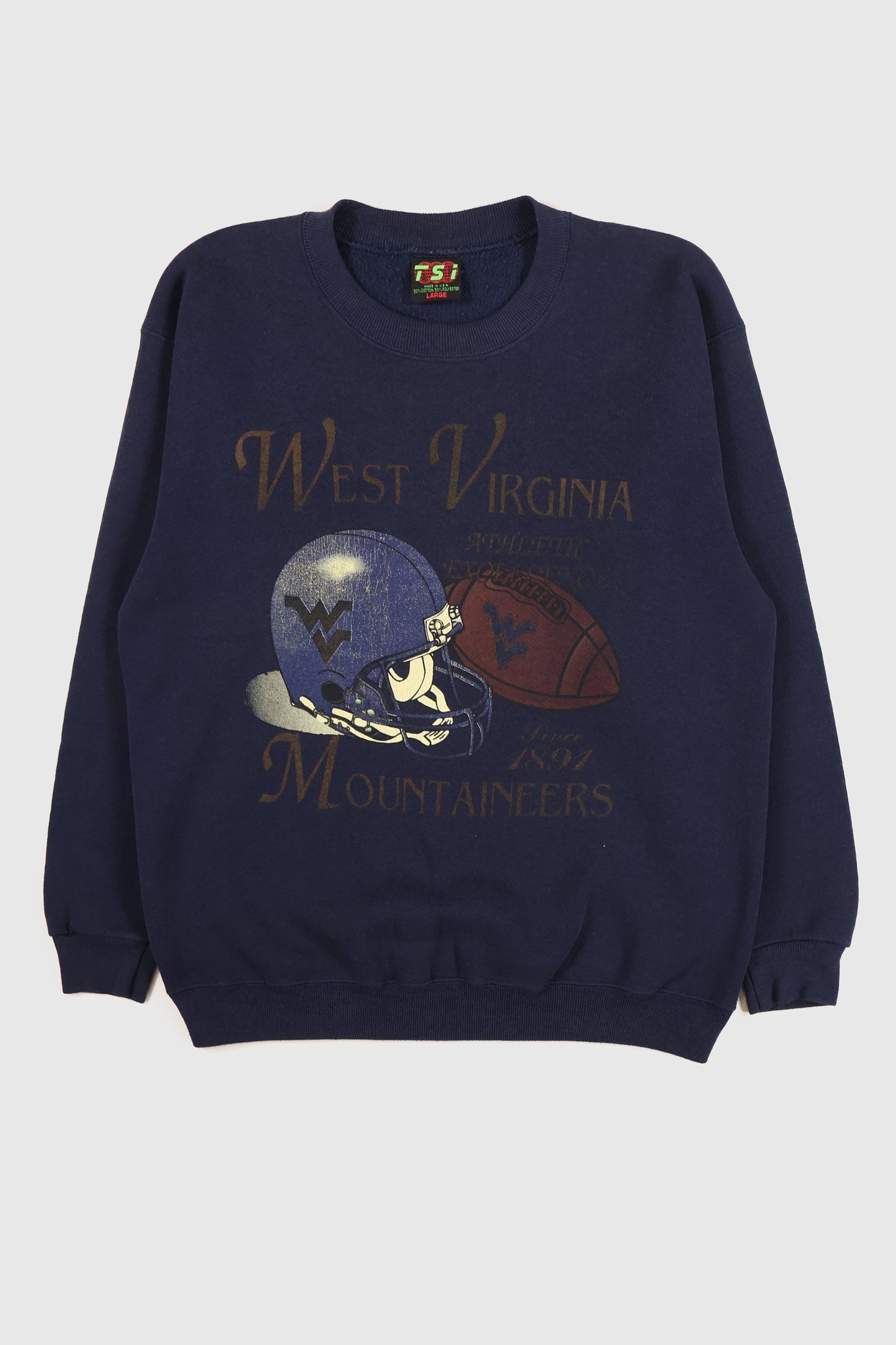 Vintage West Virginia Football Crewneck Image 0