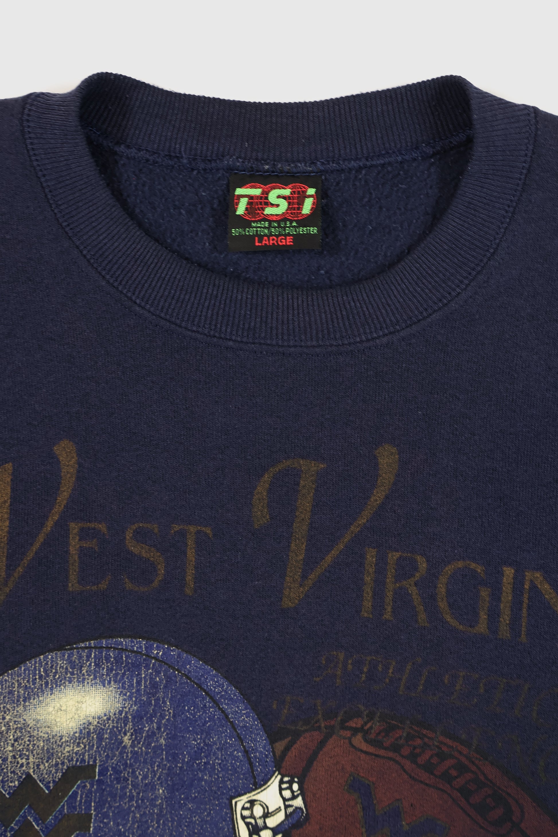 Vintage West Virginia Football Crewneck Image 2