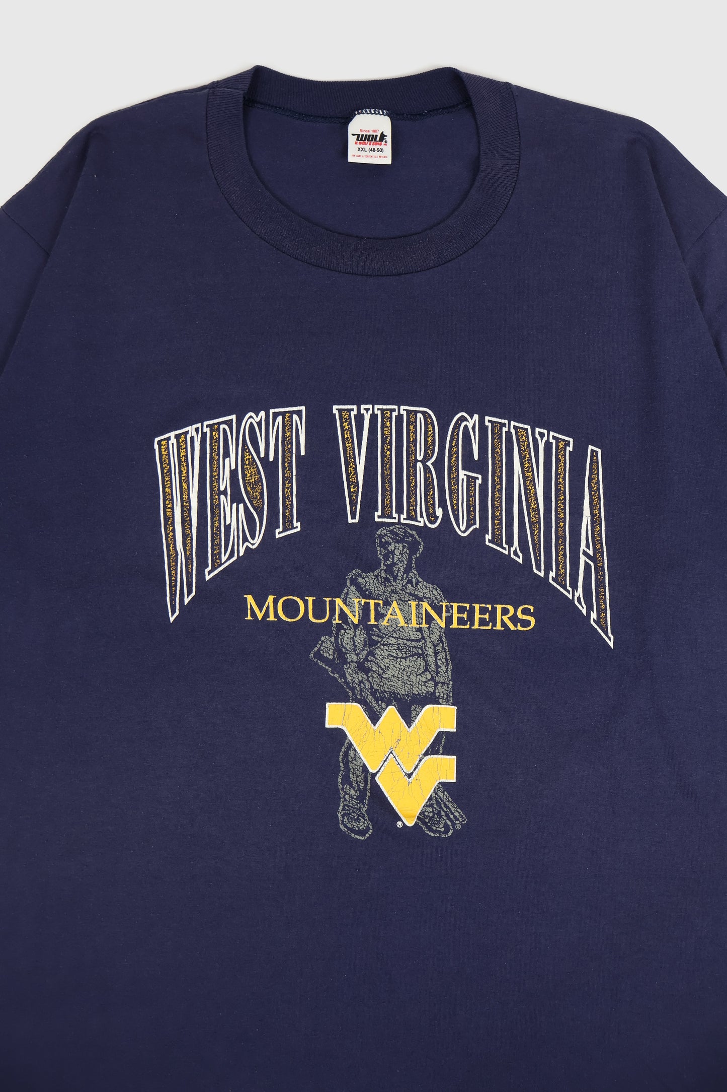Vintage West Virginia University Tee Image 1