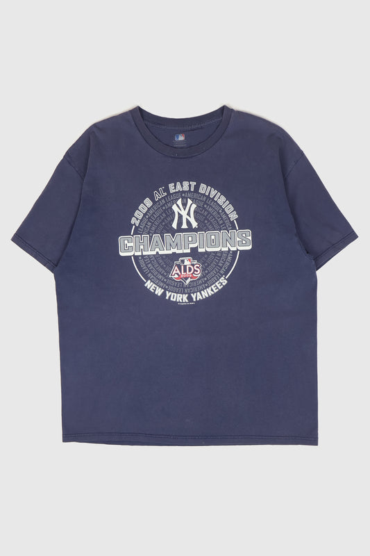 Vintage New York Yankees 2009 AL East Champions Tee Image 0