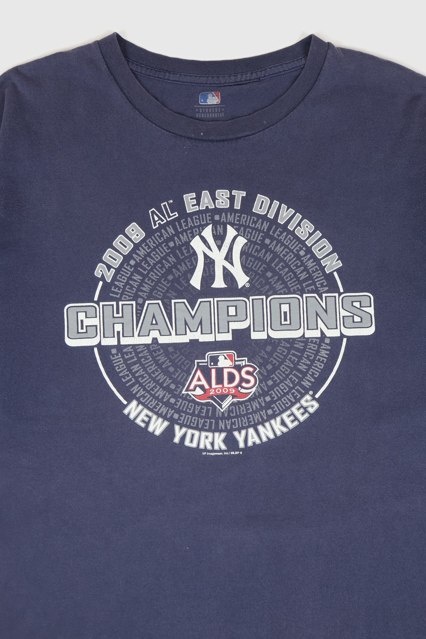 Vintage New York Yankees 2009 AL East Champions Tee Image 1