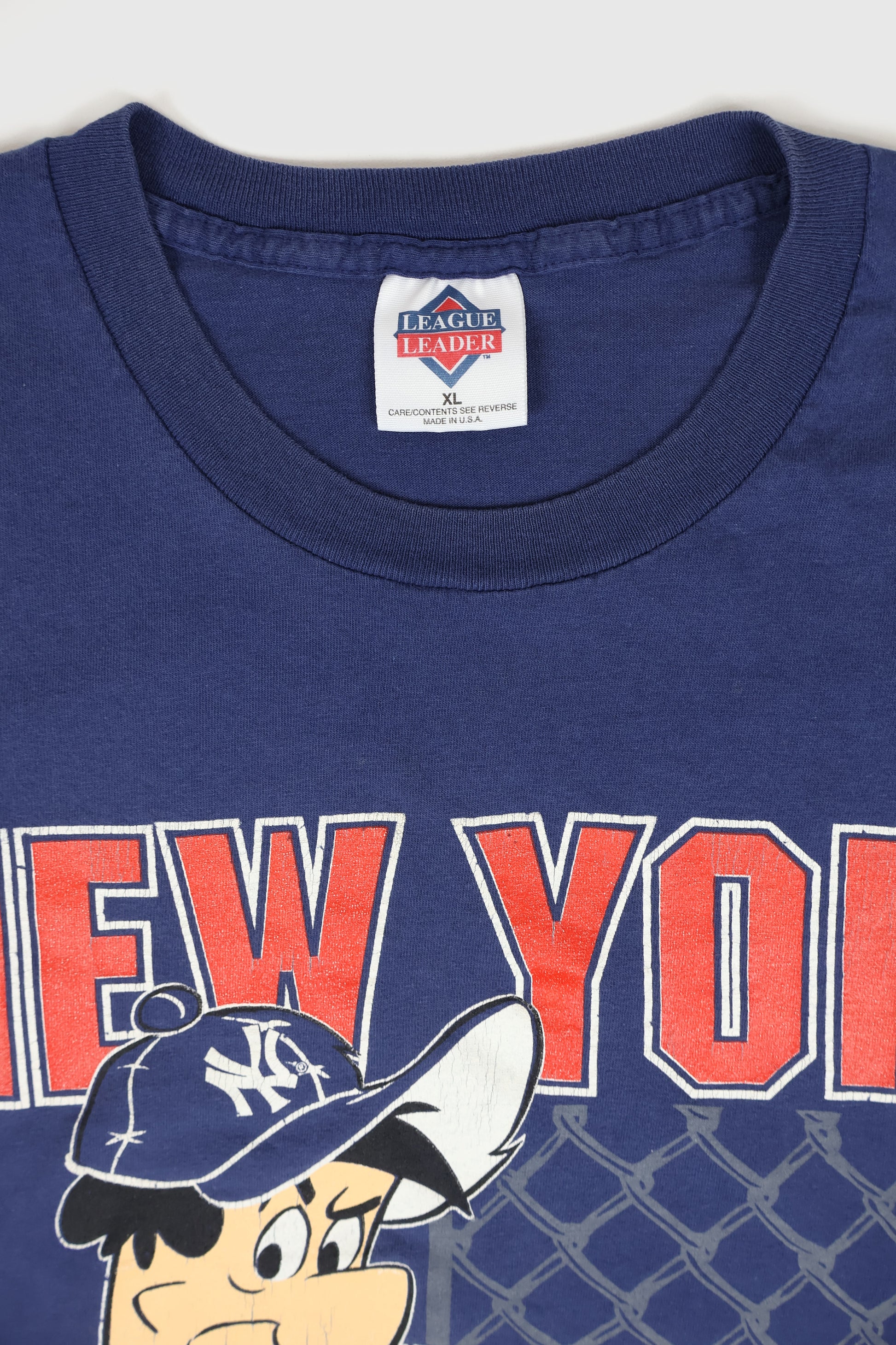 Vintage Fred Flintstones New York Yankees Tee Image 3