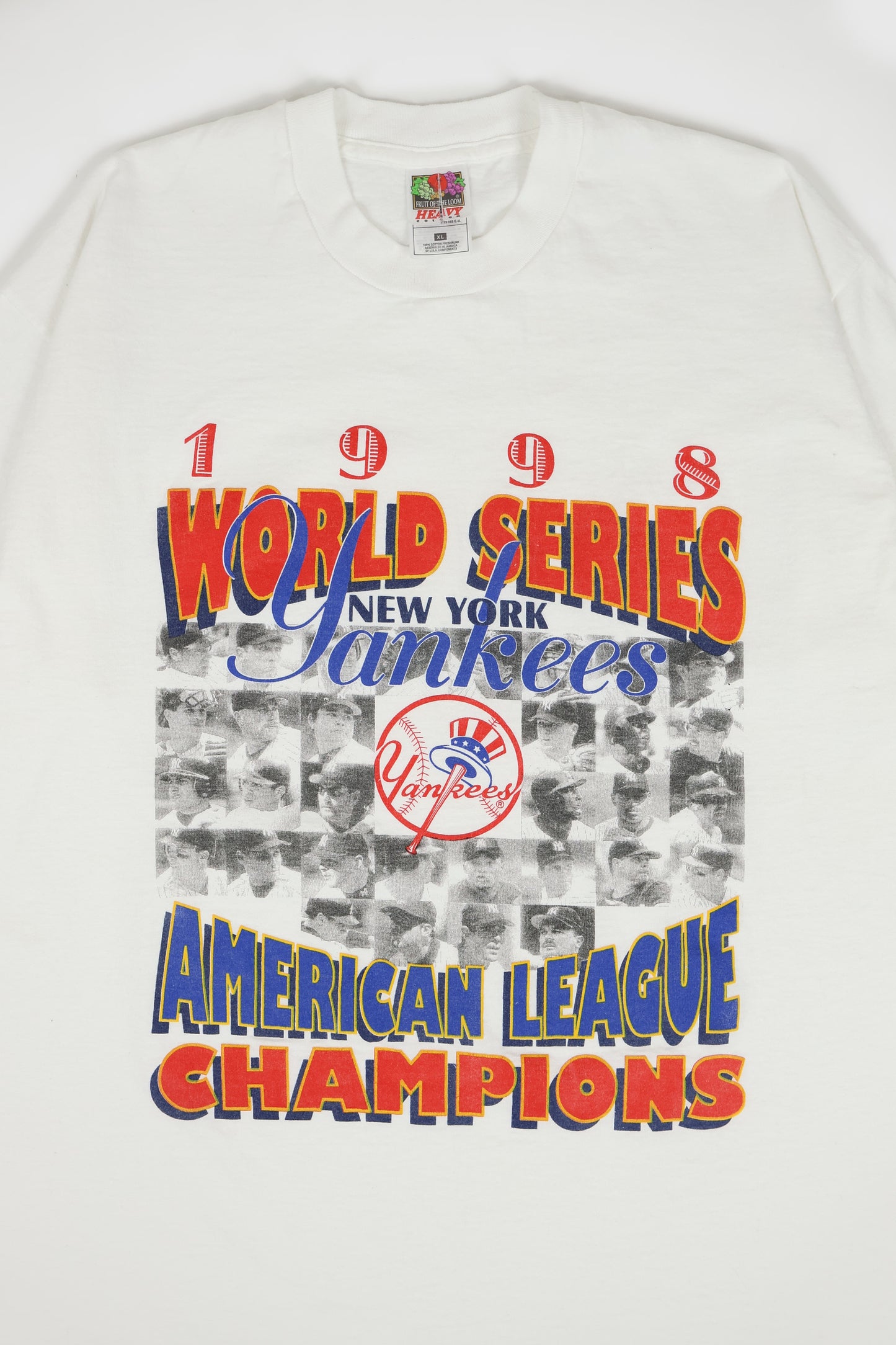 Vintage 1998 New York Yankees World Series Tee