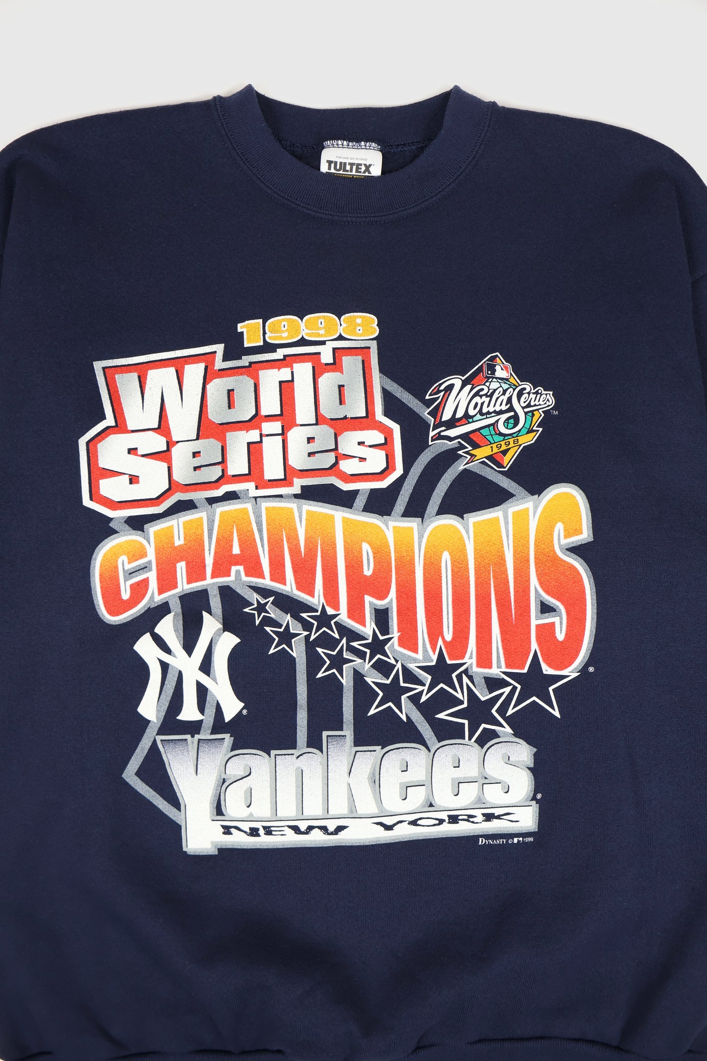 Vintage New York Yankees 1998 World Series Champions Crewneck Image 1