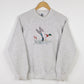 Vintage Embroidered Duck Crewneck