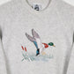 Vintage Embroidered Duck Crewneck