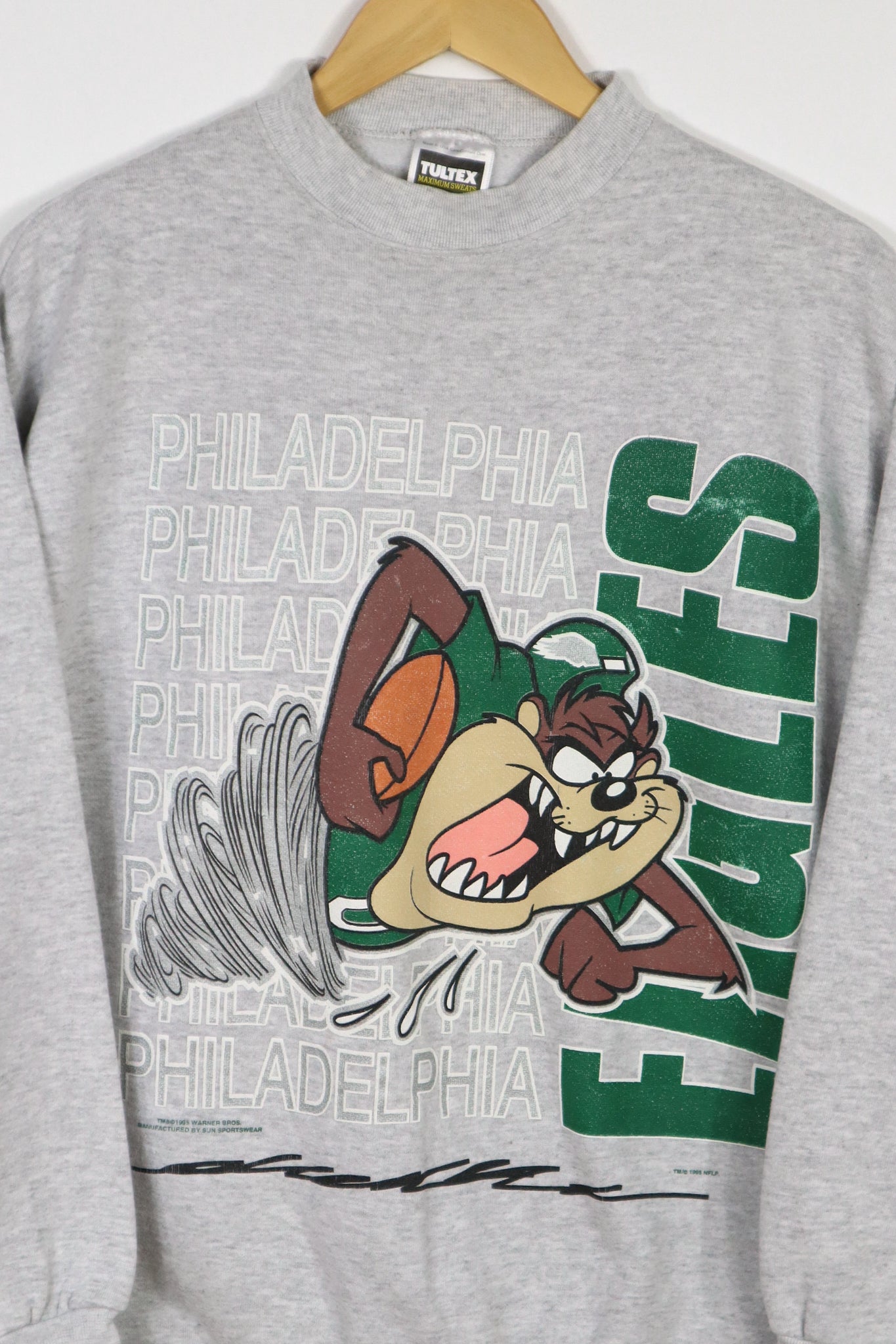 Vintage Taz Philadelphia Eagles Crewneck