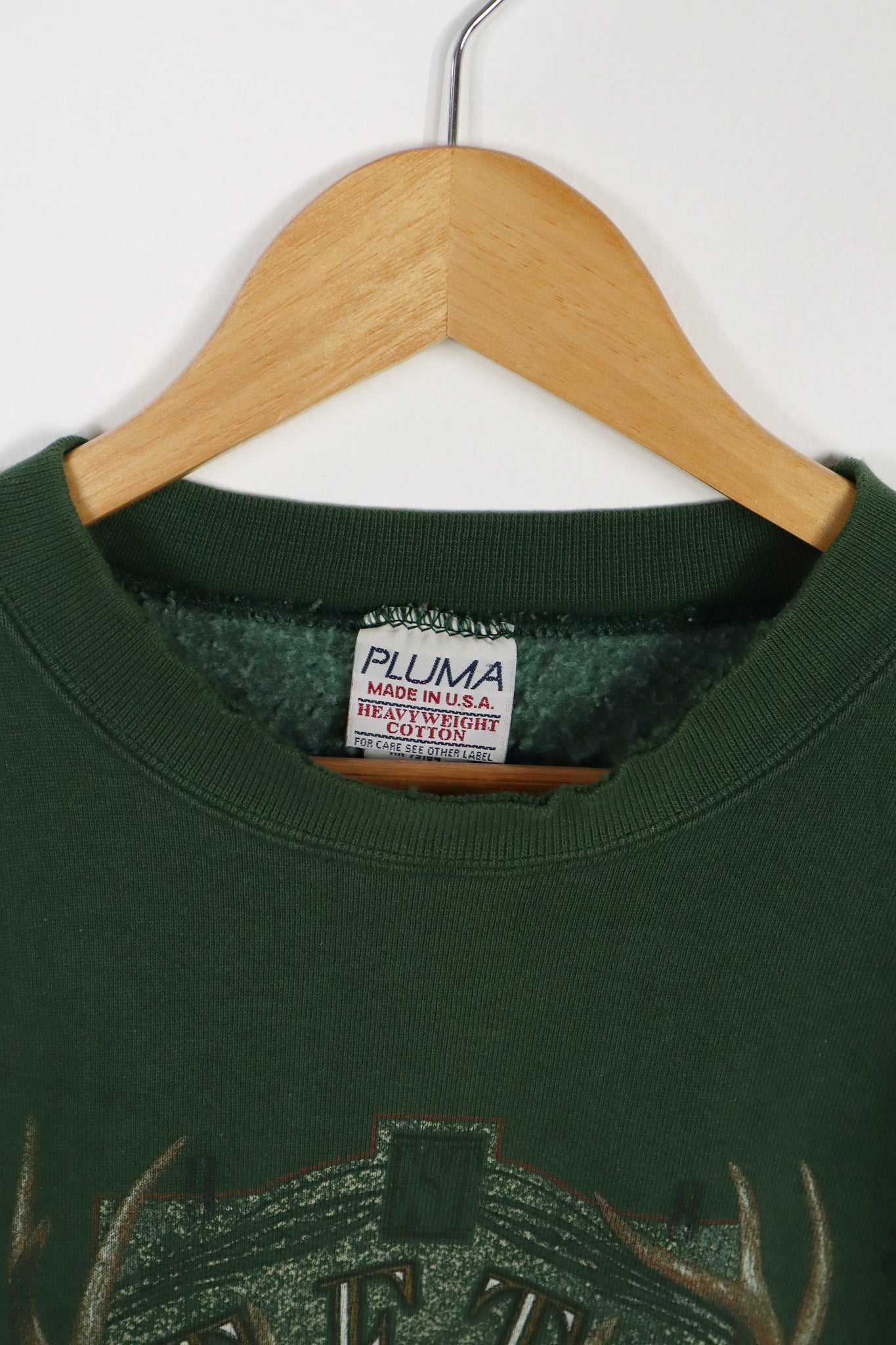 Vintage Distressed Whitetails Crewneck