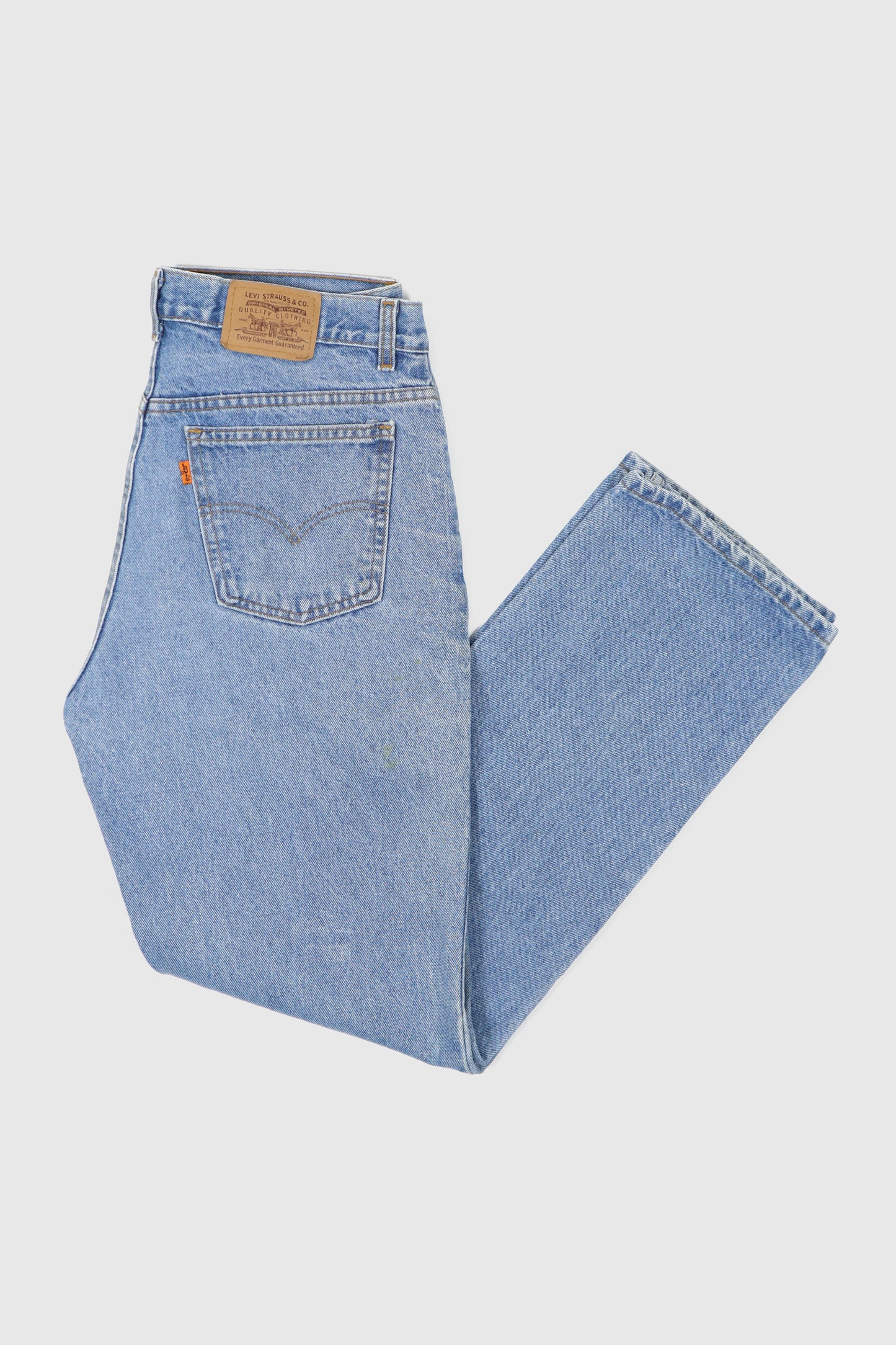 Vintage Levi's Straight Fit Orange Tab Jeans