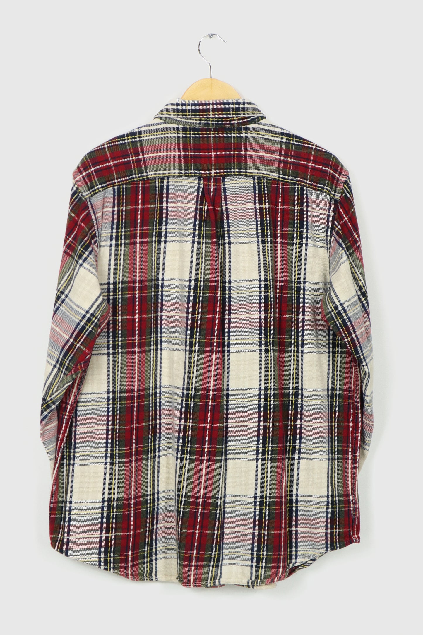Vintage Gap Heavyweight Red Plaid Button-Down Shirt