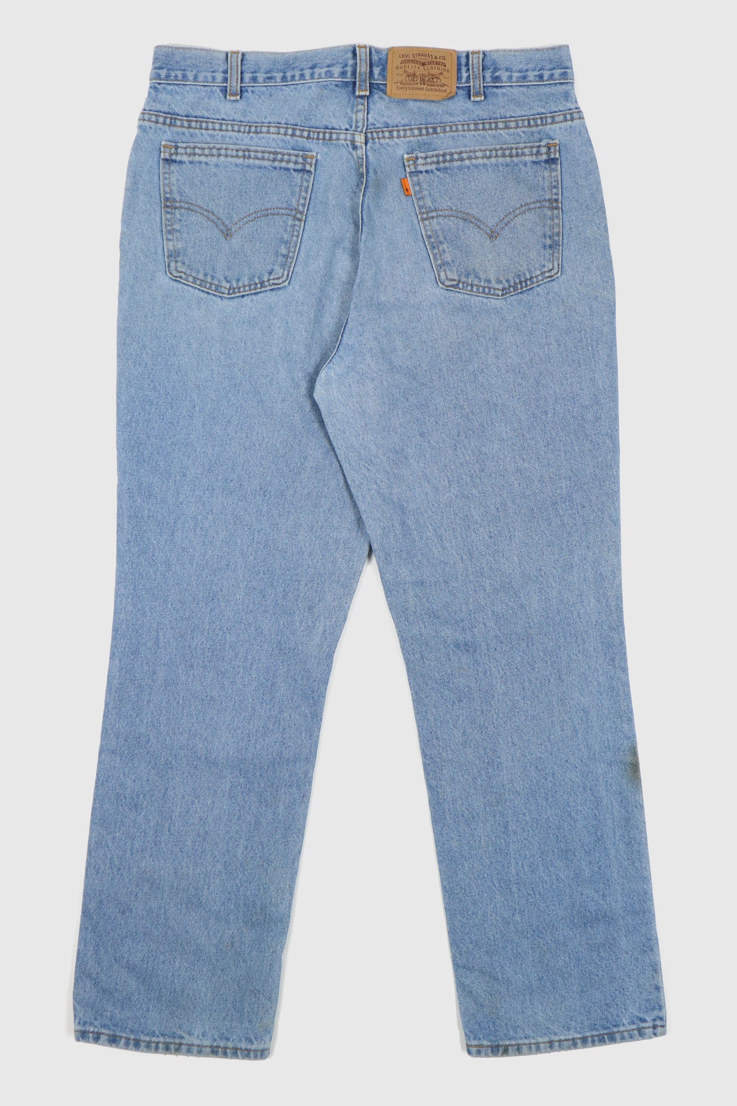 Vintage Levi's Straight Fit Orange Tab Jeans